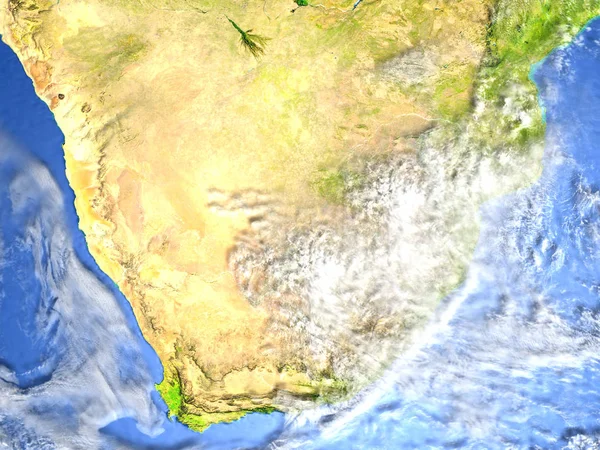 África do Sul no planeta Terra — Fotografia de Stock