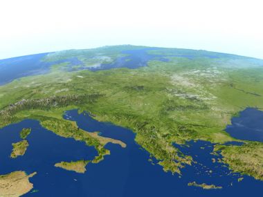 Adriyatik Denizi bölgesi Planet Earth