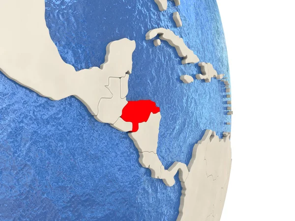 Гондурас на модели политического глобуса — стоковое фото
