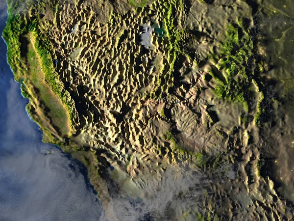 Kalifornien auf dem Planeten Erde — Stockfoto