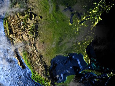 ABD Dünya 'da - görünür okyanus tabanı