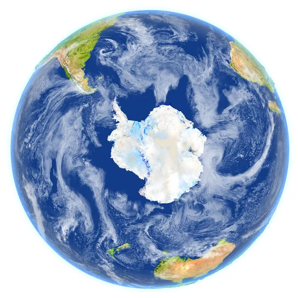 Zuidelijke Oceaan op de planeet aarde — Stockfoto