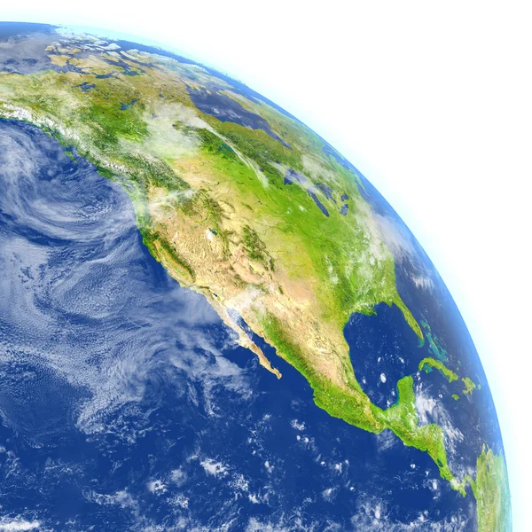 América del Norte en el planeta Tierra —  Fotos de Stock
