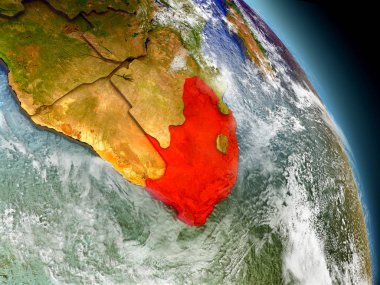 Uzaydan gelen Güney Afrika