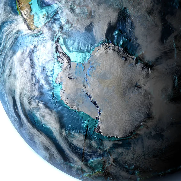 Antraktinen maapallolla — kuvapankkivalokuva