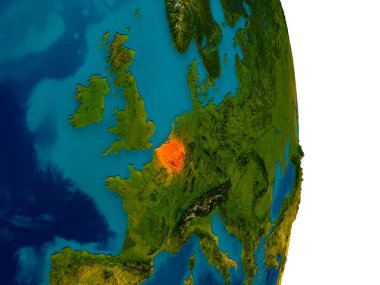 Belçika modeli Dünya gezegeninin