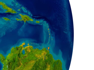 Caribbean modeli Dünya gezegeninin