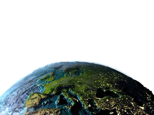 Europa auf dem Planeten Erde — Stockfoto