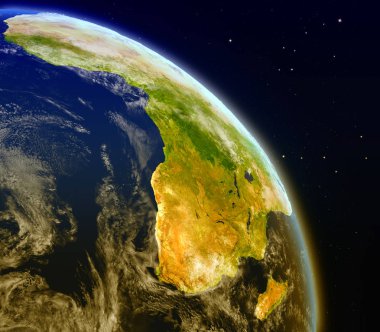 Uzaydan gelen Afrika