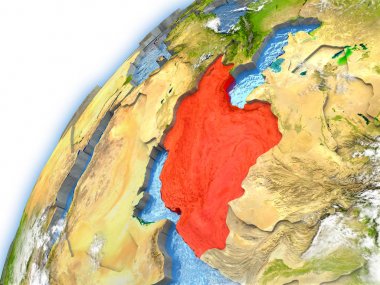 Iran modeli Dünya gezegeninin