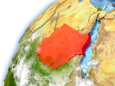Sudan modeli Dünya gezegeninin
