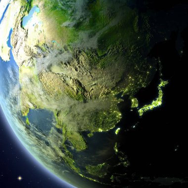 Doğu Asya yörüngeden