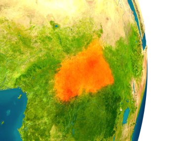 Orta Afrika gezegende