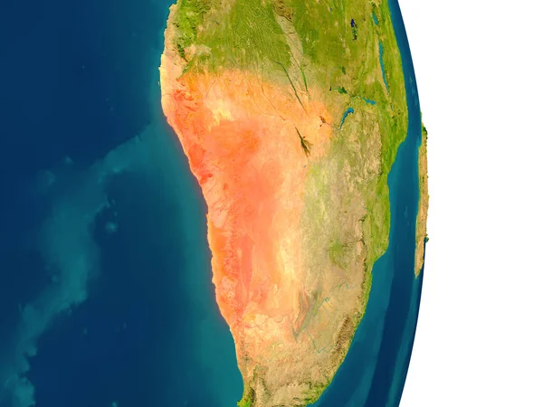 Namibia auf dem Planeten — Stockfoto