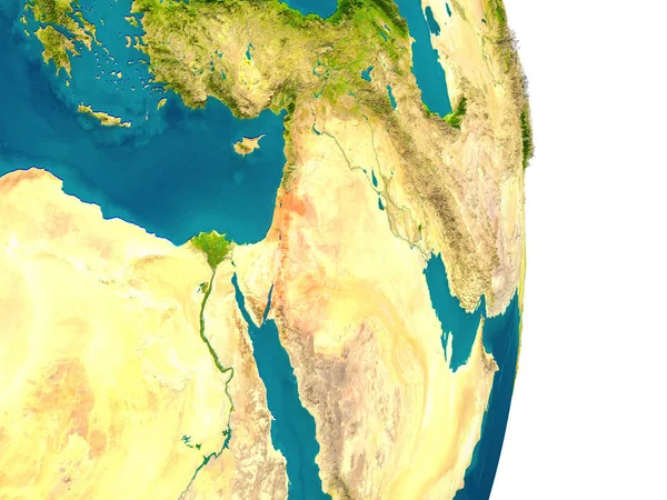 Jordania planeetalla — kuvapankkivalokuva