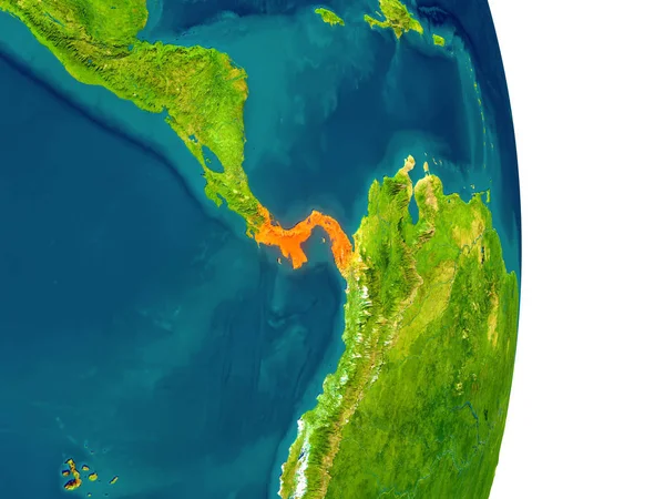 Panama gezegende — Stok fotoğraf