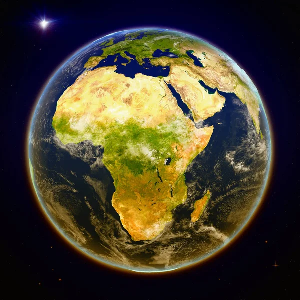 L'Afrique depuis l'espace — Photo