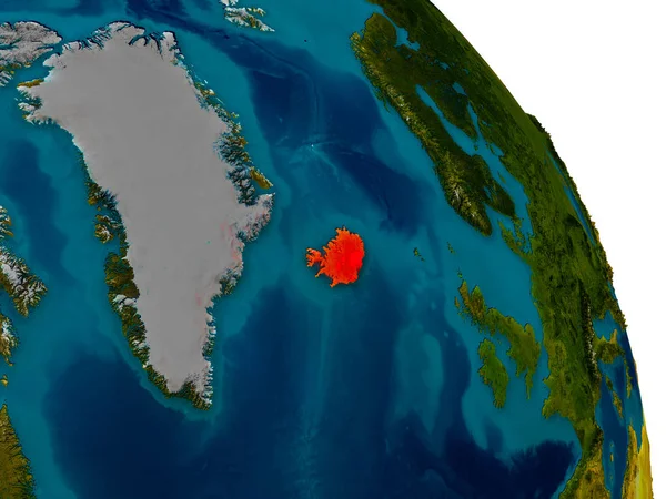 İzlanda modeli Dünya gezegeninin
