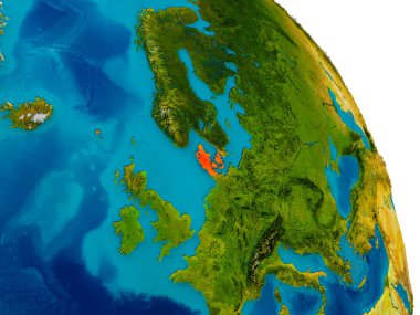 Danimarka modeli Dünya gezegeninin