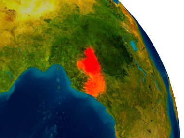 Kongo modeli Dünya gezegeninin
