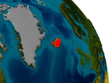 İzlanda modeli Dünya gezegeninin