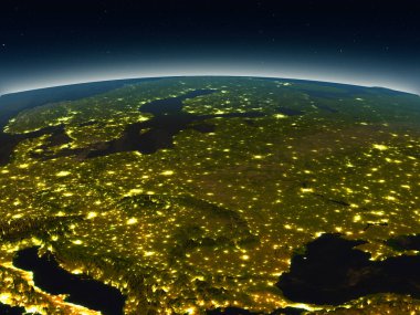 Akşam alan Doğu Avrupa'dan