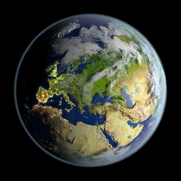 Europa en el planeta Tierra —  Fotos de Stock