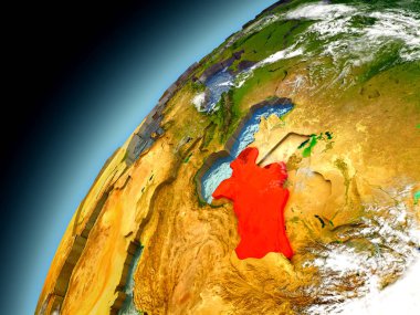 Türkmenistan modelinin dünya yörüngeden