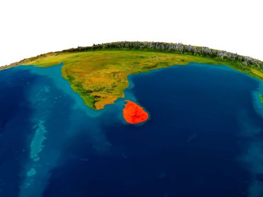 Sri Lanka modeli Dünya gezegeninin