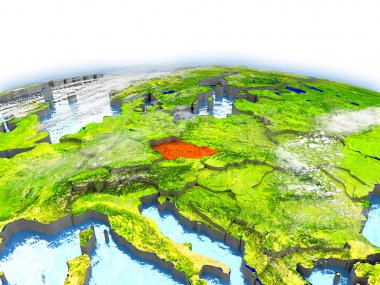 Çek Cumhuriyeti dünya üzerinde