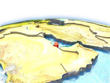 Dünya üzerinde Katar