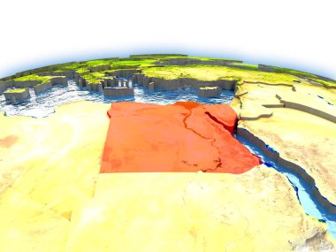 Dünya üzerinde Mısır