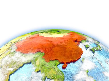 Çin dünya üzerinde