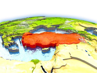 Türkiye Dünya üzerinde