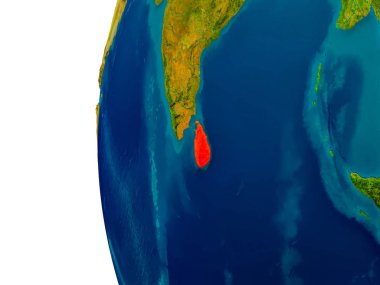 Sri Lanka modeli Dünya gezegeninin