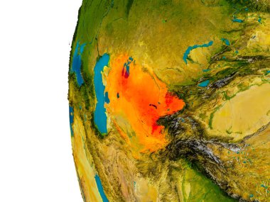 Özbekistan modeli Dünya gezegeninin