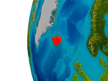 İzlanda modeli Dünya gezegeninin