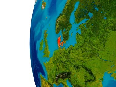 Danimarka modeli Dünya gezegeninin