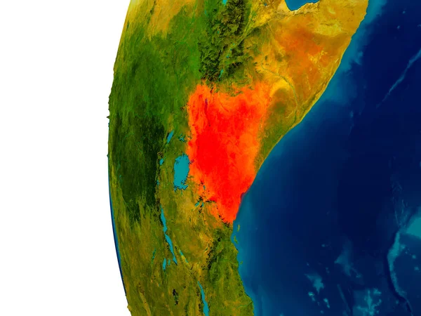 Kenya modeli Dünya gezegeninin