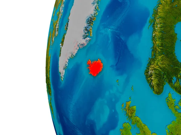 İzlanda modeli Dünya gezegeninin
