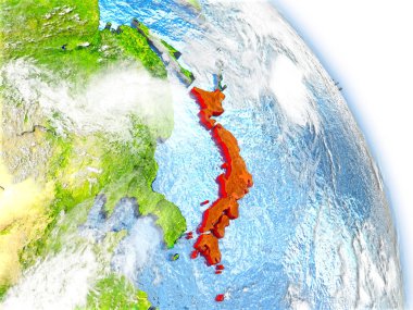 Dünya modelinde Japonya