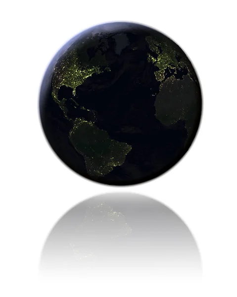 Northern Hemisphere at night — Stock Photo, Image