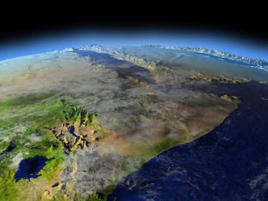 Uzaydan gelen Afrika boynuzu