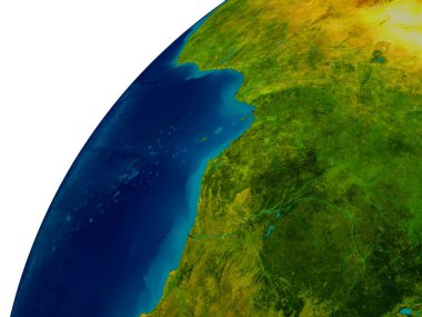 Gabon dünya üzerinde