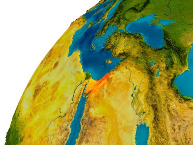 İsrail dünya üzerinde