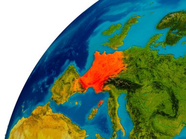 Fransa dünya üzerinde