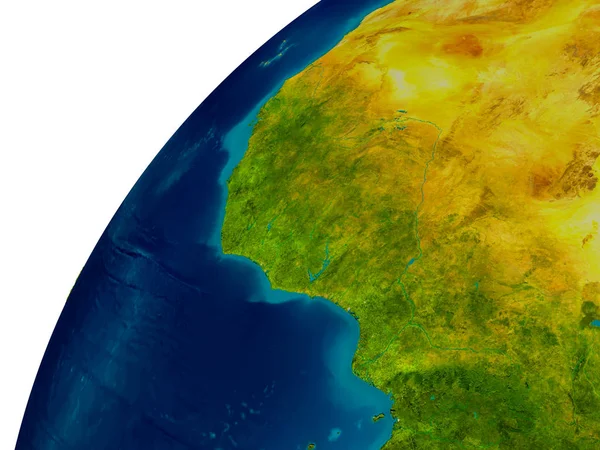 Ghana na świecie — Zdjęcie stockowe