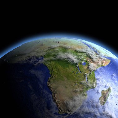 Uzaydan gelen Afrika