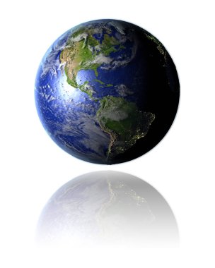 Amerika dünya üzerinde