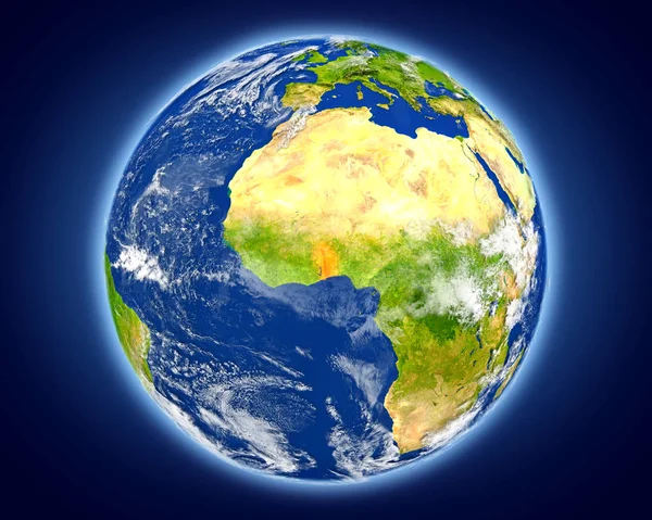 Togo на планеті Земля — стокове фото